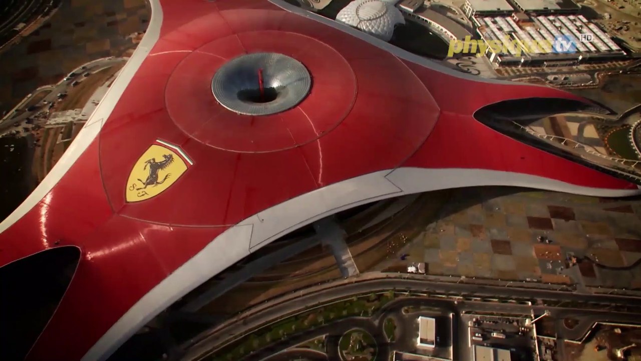 The world's fastest rollercoaster, Ferrari World's Formula Rossa