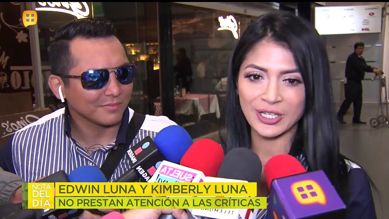 Edwin Luna y Kimberly Flores hacen frente a los ataques de la mamá de ella.