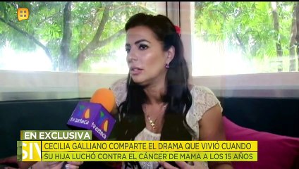 Cecilia Galliano dice que le da miedo a los hombres.