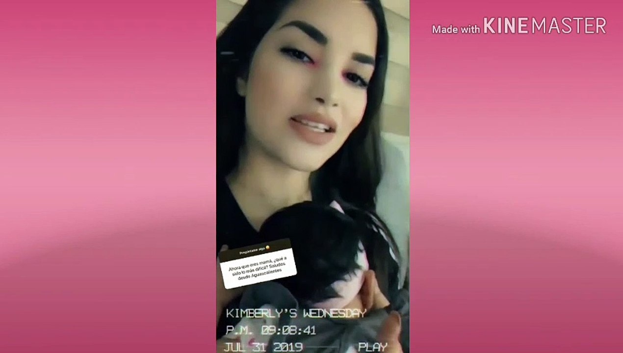 Kimberly Loaiza habla de su cuerpo después del embarazo