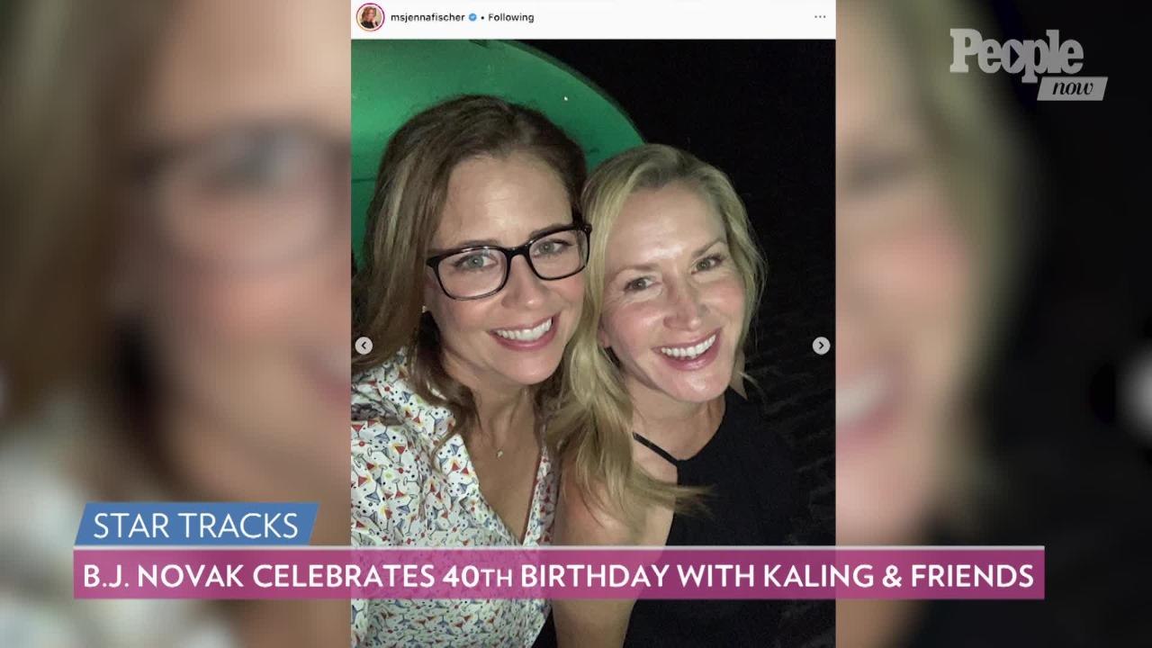 B.J. Novak Says He's Feeling 'Grateful' as He Celebrates His 40th Birthday with Mindy Kaling