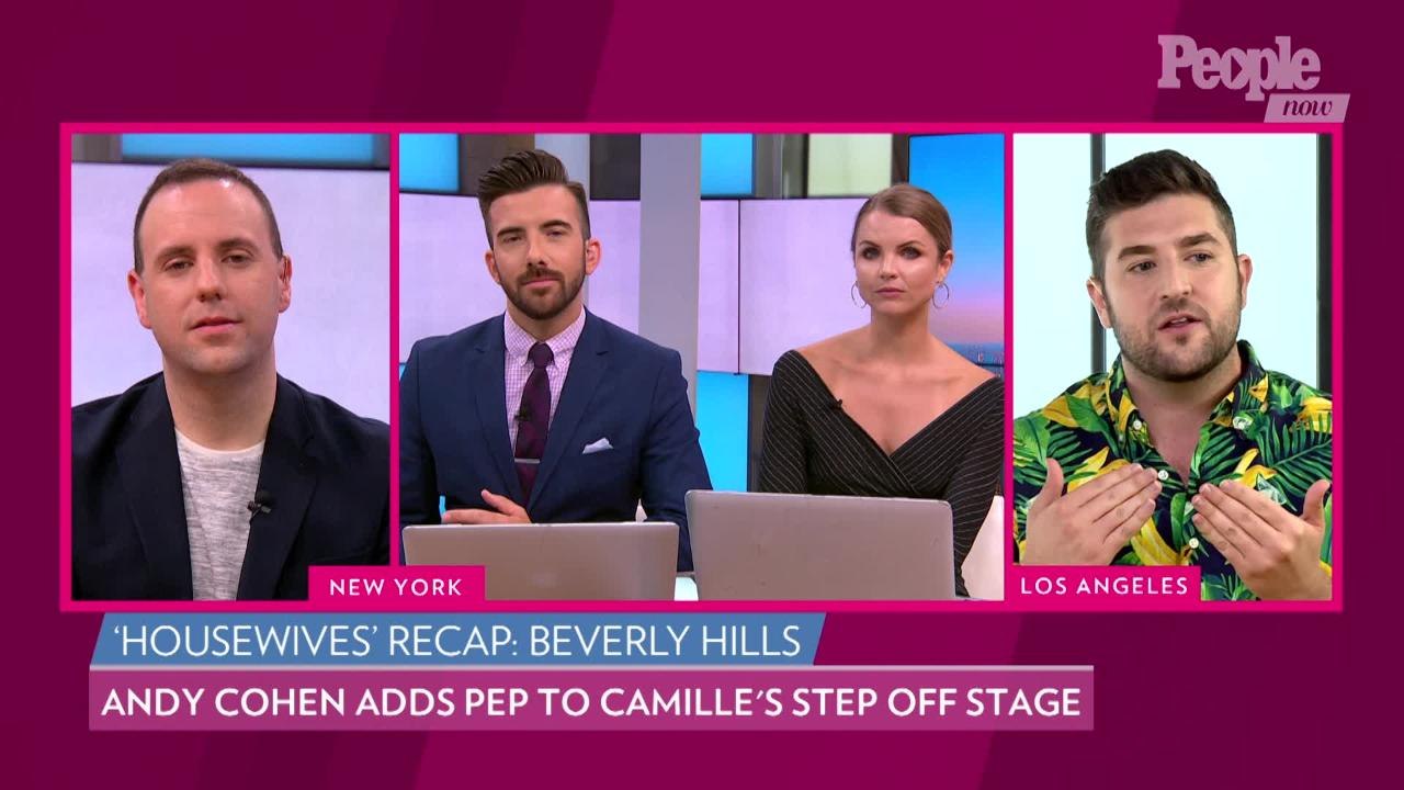 Camille Grammer Apologizes to Cast at 'RHOBH' Reunion: 'I'm Sorry If I've Been Cruel'