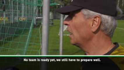 Скачать видео: We aren't ready yet - Favre on Dortmund's Supercup preparation