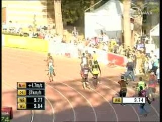 2007 - 100m - Asafa Powell - 9.74s