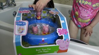 Diversão no banho com Peppa Pig George Pig - surpresa divertida