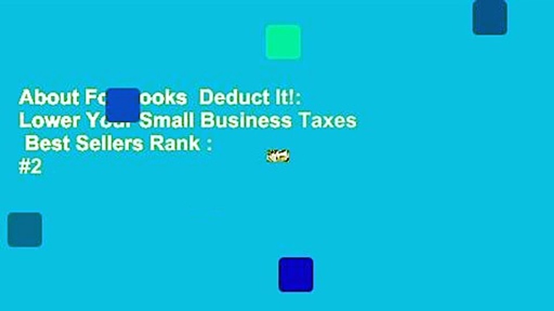 About For Books Deduct It Lower Your Small Business Taxes Best Sellers Rank 2 - 