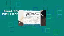 Manual of Psychiatric Nursing Care Plans  For Kindle