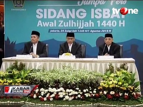 Hasil Sidang Isbat: Idul Adha 11 Agustus 2019