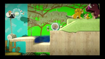 The Lion King With ninja turtles  - LittleBigPlanet 3 PS4 Gameplay