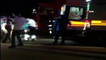 Polis aracı ile tır çarpıştı: 1 polis yaralandı