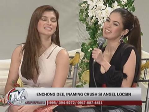 Enchong Dee admits crush on Angel Locsin