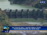 Militants grill water regulators, concessionaire on rate hike