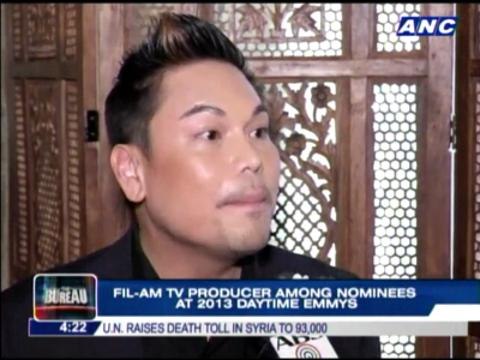 Fil-Am TV producer nominated anew in Emmys
