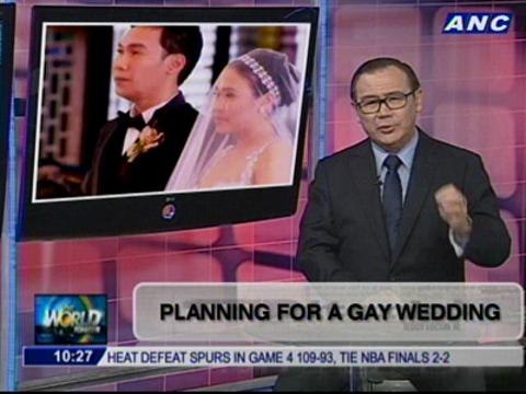 Teditorial: Planning for a gay wedding