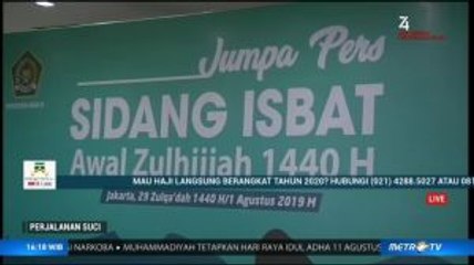 Kemenag Gelar Sidang Isbat Penentuan Iduladha 1440 H