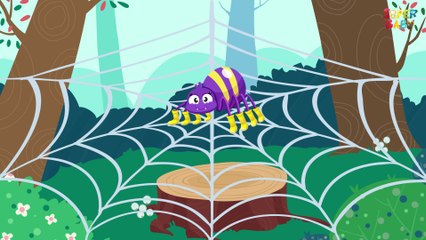 Itsy Bitsy Spider - Nursery Rhymes & Kids Songs With Lyrics