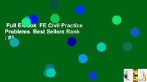 Full E-book  FE Civil Practice Problems  Best Sellers Rank : #5