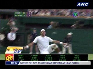 Djokovic, Del Potro, Murray through to last four