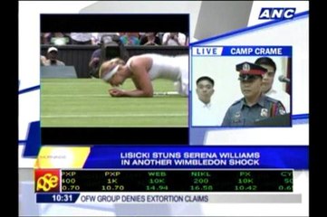 Lisicki stuns Serena in another Wimbledon shock