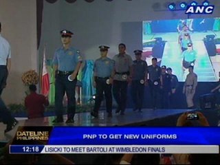 PNP to get new uniforms