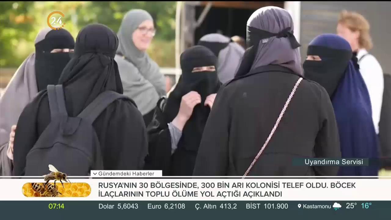 Hollanda'da burka yasağı...