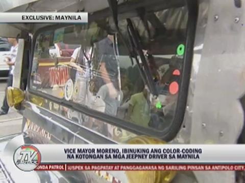 EXCL: Isko bares 'color-coded kotongan' in Manila