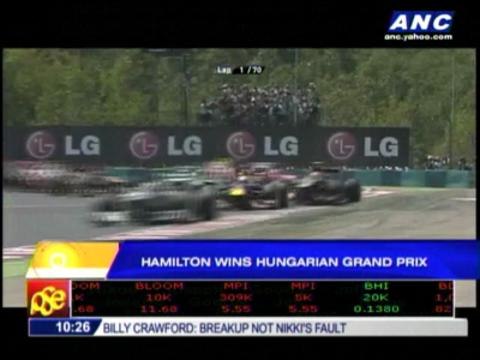Hamilton wins Hungarian Grand Prix