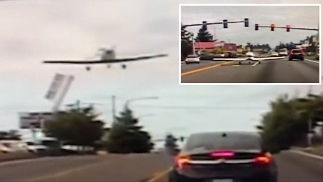 Yakıtı bitince otoyola böyle indi!