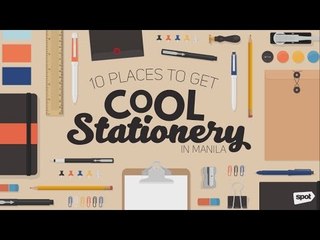 10 Places to Get Cool Stationery in Manila