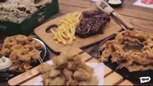 Grub Hub in Quezon City offers a fun food park experience