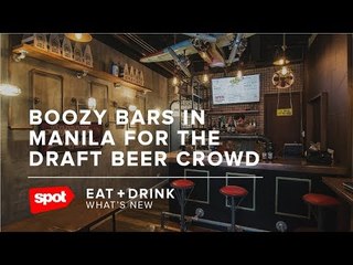 Boozy Bars in Manila for the Draft Beer Crowd