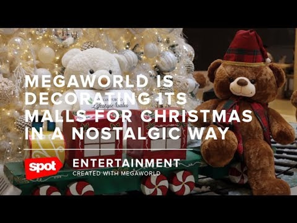 Megaworld Is Decorating Its Malls For Christmas In a Nostalgic Way