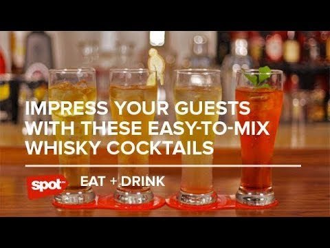 Impress Your Guests With These Easy-to-Mix Whisky Cocktails