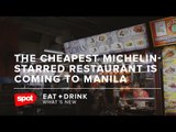 The Cheapest Michelin-Starred Restaurant Is Coming to Manila