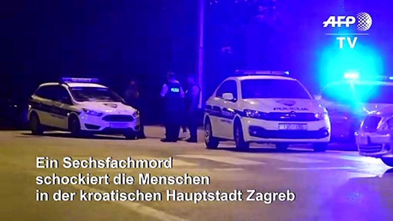 Schockierender Sechsfachmord in Zagreb