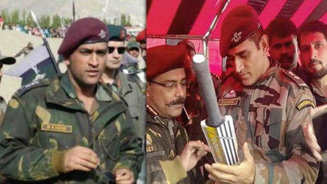 Dhoni in Army : ராணுவத்தில் இணைந்த முதல் நாள் தோனிக்கு கிடைத்த வரவேற்பு- வீடியோ