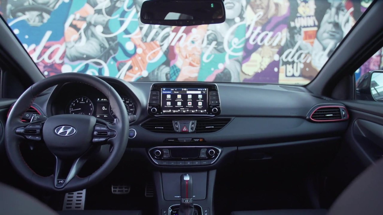 2020 Hyundai Elantra GT N Line Interior Design