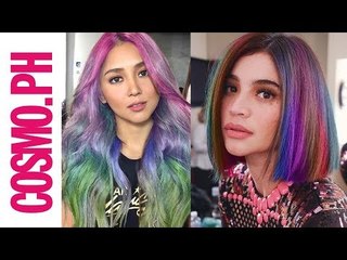 What If Pinay Celebs Had Rainbow Hair?