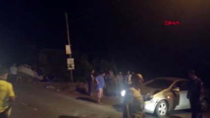 ANTALYA Gazipaşa'da kaza 1 yaralı