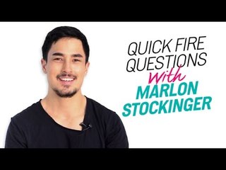 Quick Fire Questions With Marlon Stockinger