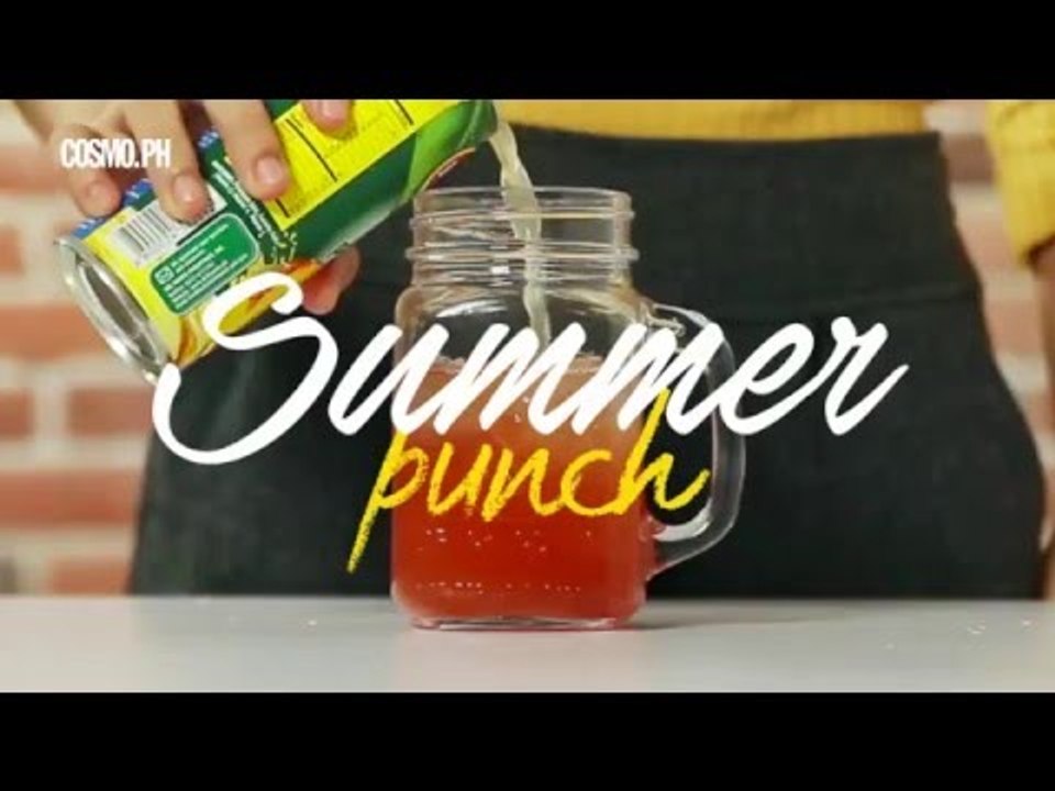 Cool Down With This Easy-To-Make Summer Punch!