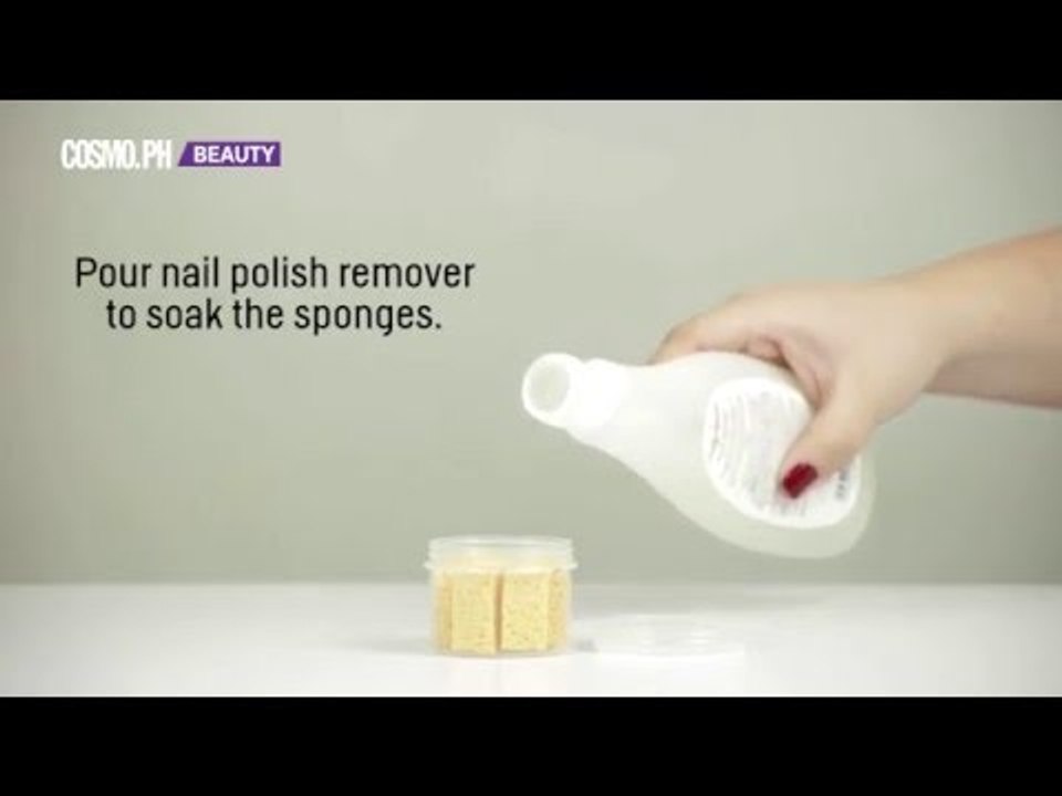 How To Make Your Own Nail Polish Remover Jar
