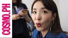 Sandara Park Vlogged Her Own Cosmo Cover Shoot