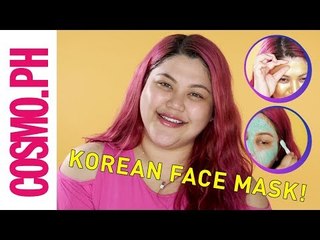 Teena Arches Tries Korean Face Masks