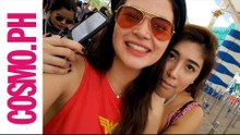 Bela Padilla And Dani Barretto In Ocean Park Hong Kong
