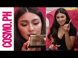 Nadine Lustre Tries Her BYS Lustrous Makeup Collection