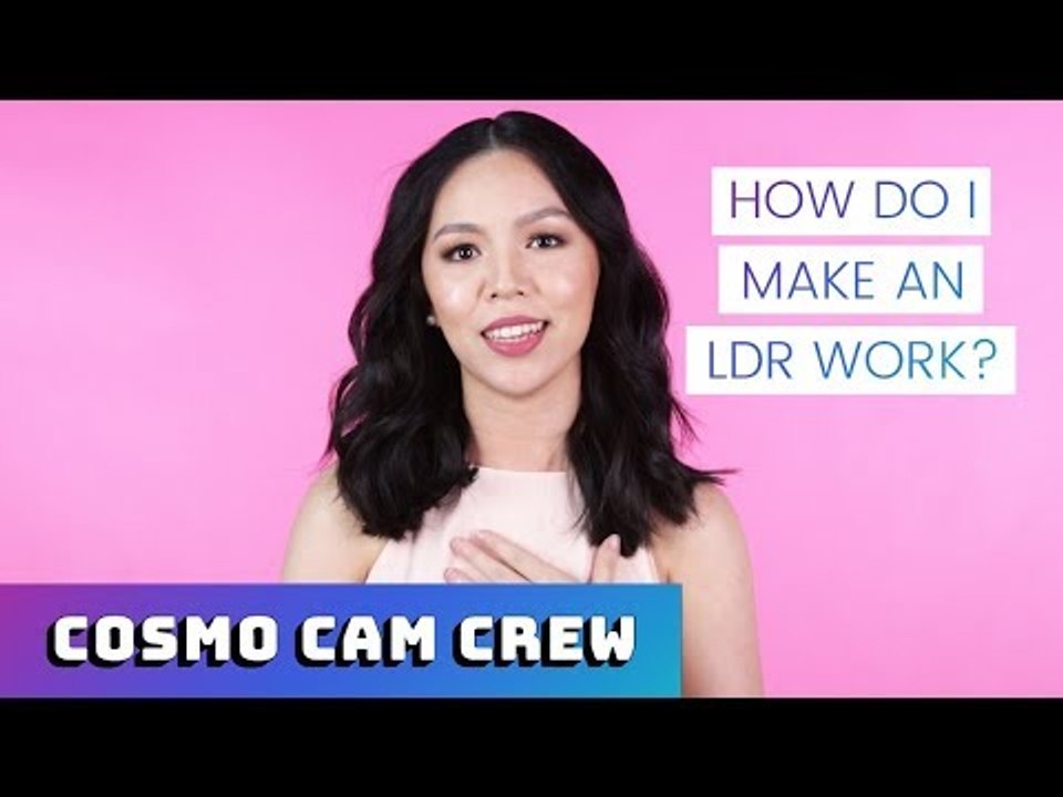 How Do I Make An Long Distance Relationship Work? | Cosmo Cam Crew Asks