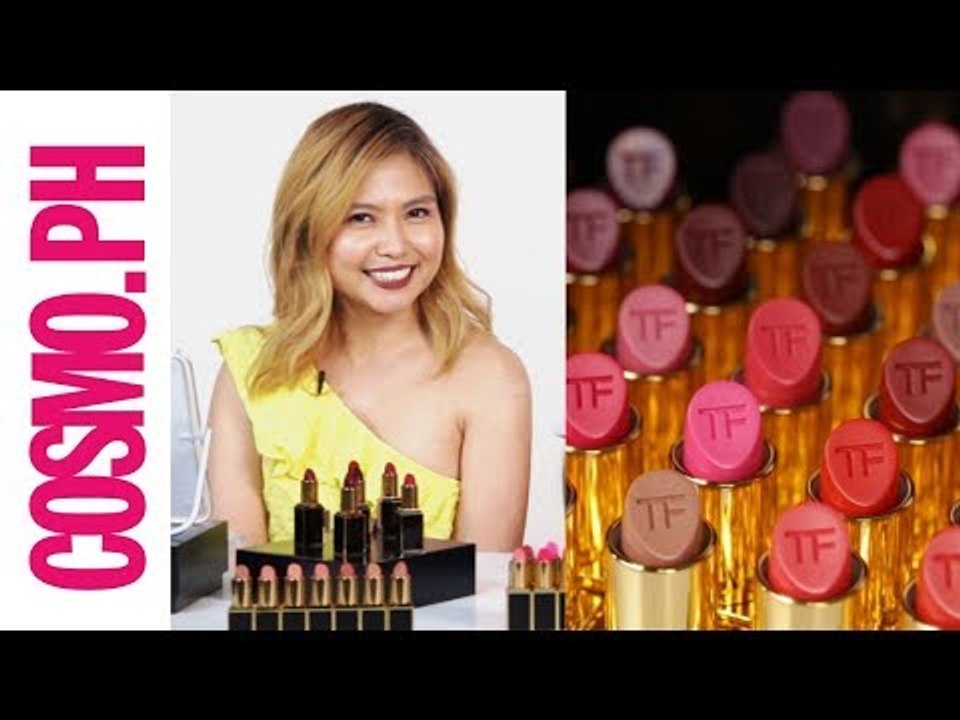 Cosmo.ph Editors Try Tom Ford's Sexiest Lipstick Shades