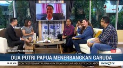 Dua Putri Asal Papua Jadi Pilot Garuda Indonesia (2)