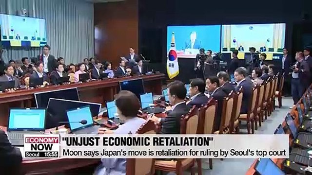 Moon warns Japan of consequences of export controls against S. Korea